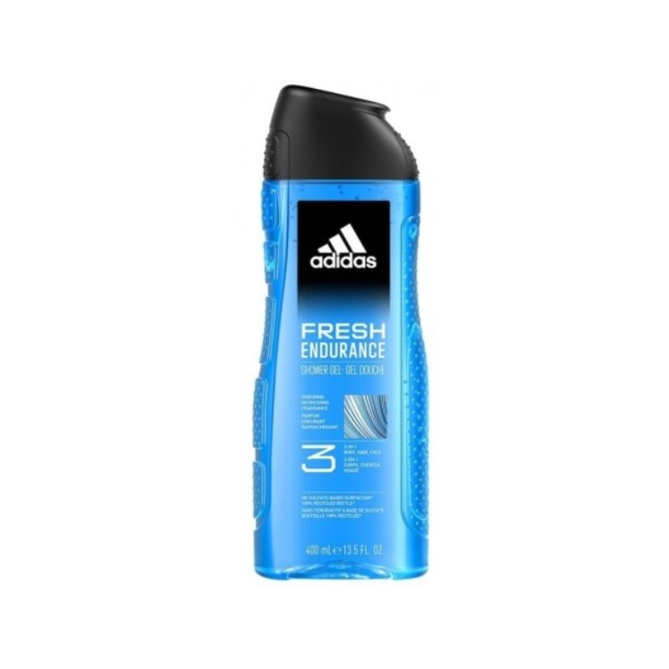 Adidas Żel pod prysznic dla mężczyzn 3in1 Fresh Endurance 400 ml