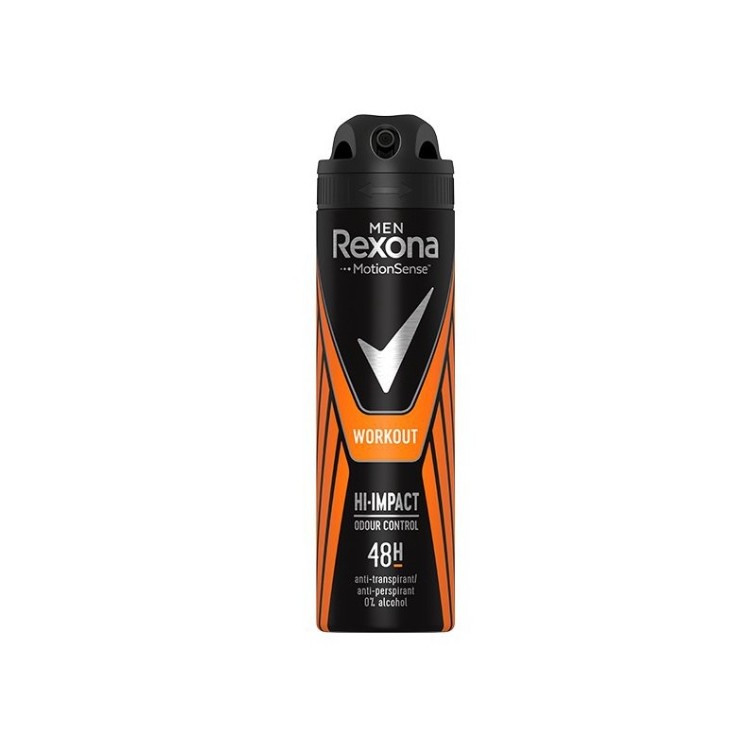 Rexona Antyperspirant Men Workout Hi-impact 150 ml
