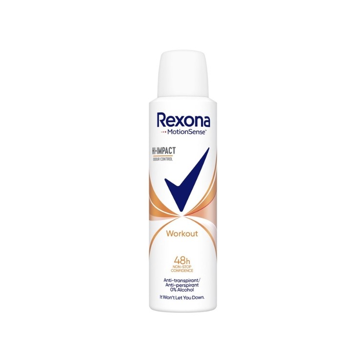 Rexona Antyperspirant Workout Hi-impact 150 ml