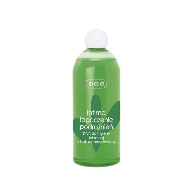 Ziaja Intima ziołowa płyn do higieny intymnej Babka lancetowata 500 ml