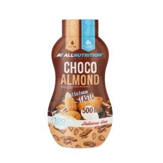 Шоколадно-мигдальний Sos AllNutrition Choco Almond 500 мл