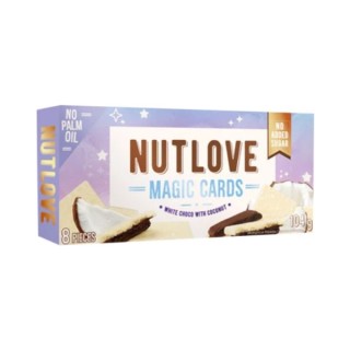 Печиво AllNutrition NutLove Magic Cards з шоколадом та Kokos 104 г