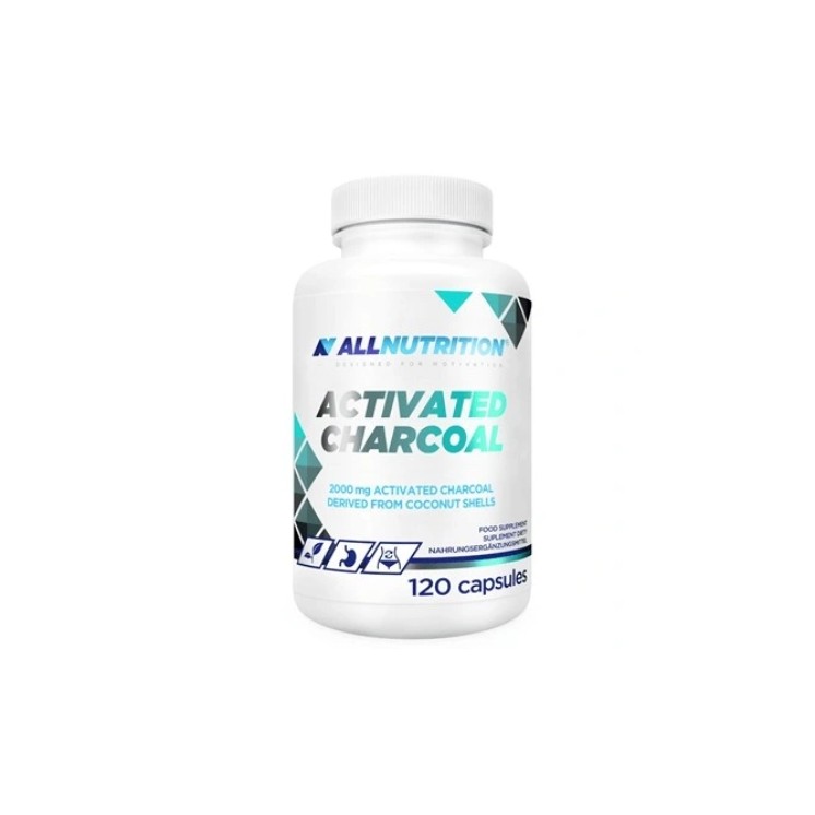 AllNutrition Active Charcoal Węgiel aktywny 120 kapsułek