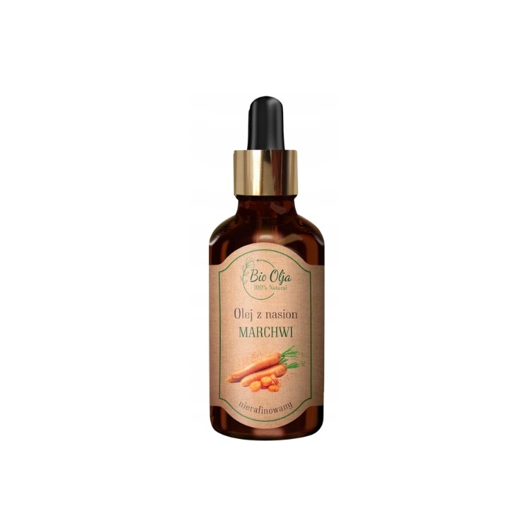 Bio Olja Olej z nasion marchwi nierafinowany 50 ml