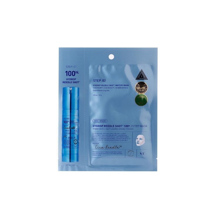 VT Cosmetics Hydrop Reedle Shot 100hL hydrożelowa Maska do twarzy 1 sztuka/ 38 g