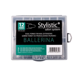 Форми для нарощування нігтів Claresa Stylistic Dual Form Ballerina 120 шт.