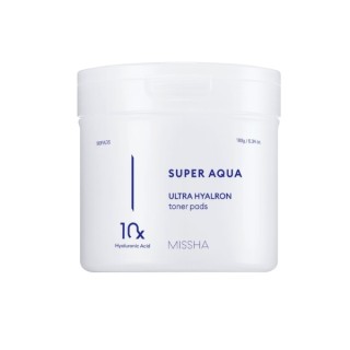 Тонізуючі диски для обличчя Missha Super Aqua Ultra Hyalron 90 шт.