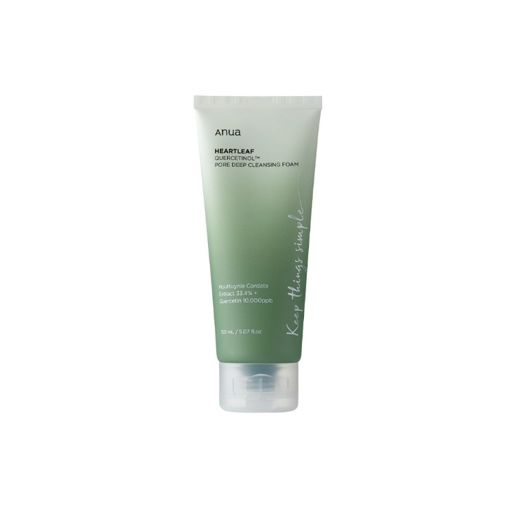 Anua Heartleaf Quercetinol Pore Deep Cleansing Foam Pianka oczyszczająca 150 ml