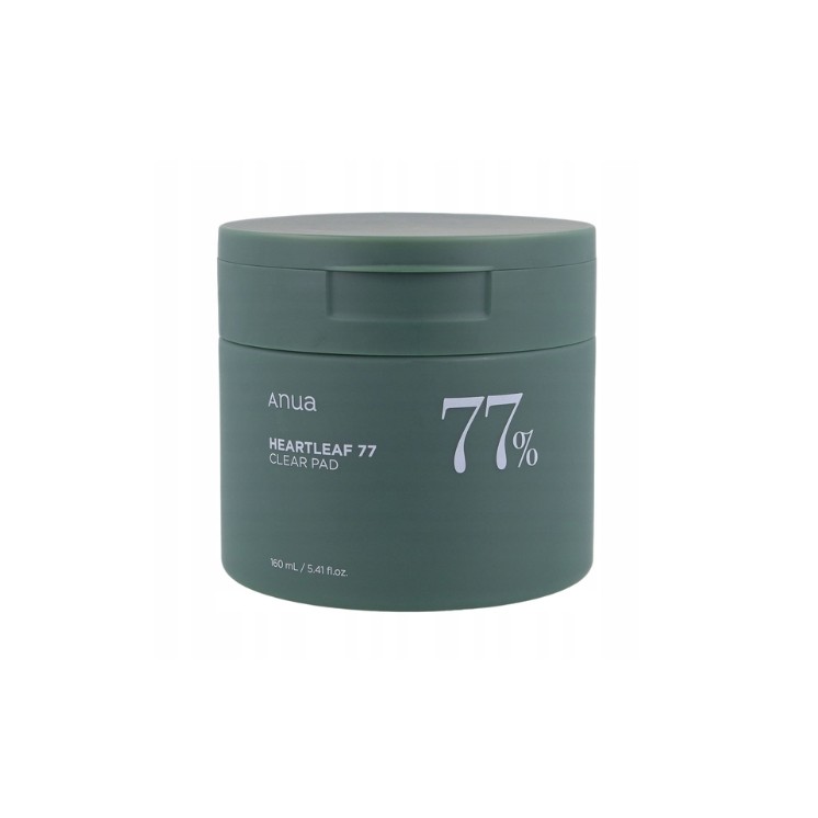 Anua Heartleaf 77% Clearpad tonizujące Płatki do twarzy 70 sztuk