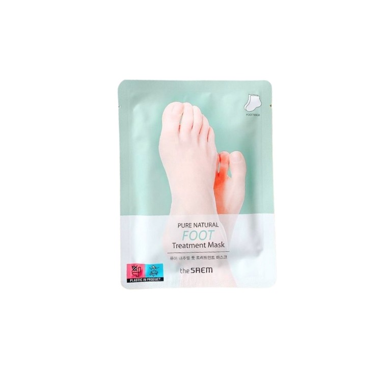 Natural маска для ніг The Saem Pure – зупинка 1 для