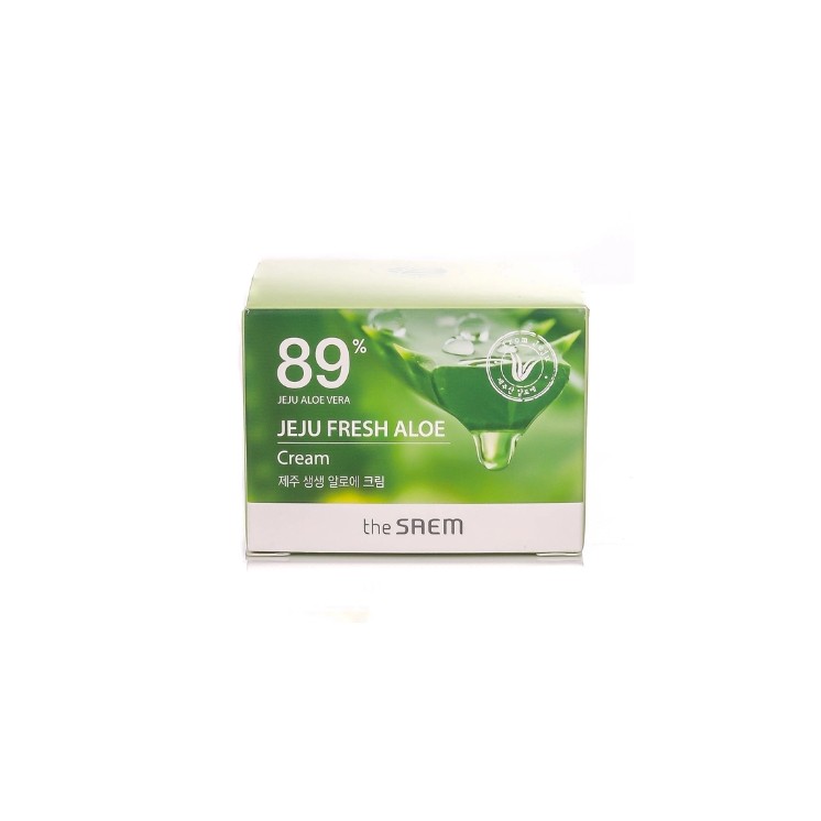 Крем для обличчя The Saem Jeju Fresh Aloe 89% 50 мл