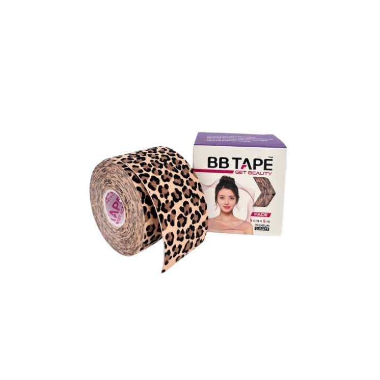 BB Tape Taśma kinezjologiczna Leopard 1 sztuka