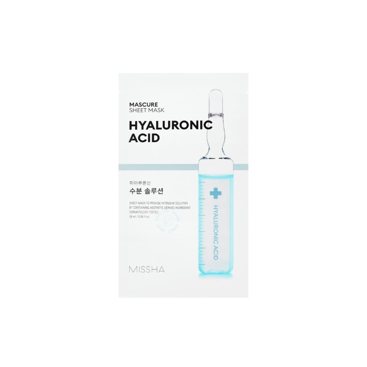 Missha Mascure Hydro Hyaluronic Sheet Mask Maska w Płachcie 28 ml