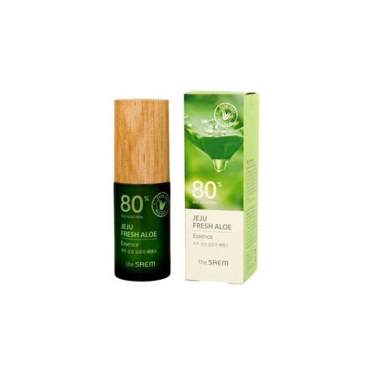 The Saem Jeju Fresh Aloe 80% Esencja do twarzy 30 ml