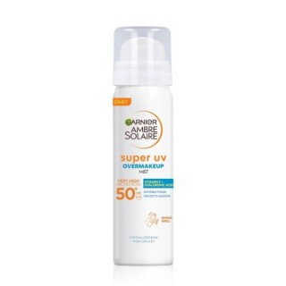 Garnier Ambre Solaire ochronna Mgiełka do twarzy SPF50+ 75 ml Garnier Ambre Solaire ochronna Mgiełka do twarzy SPF50+ 75 ml