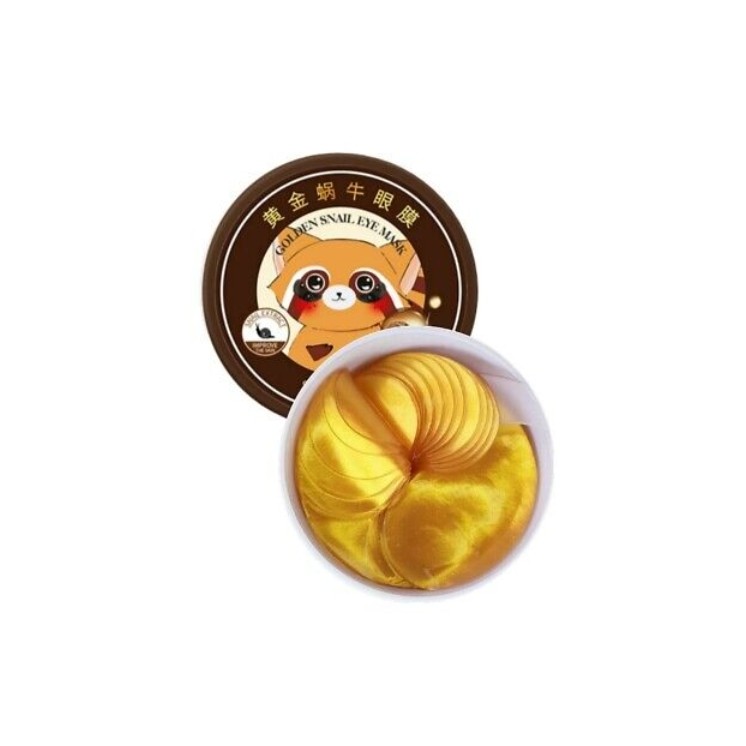 Sersanlove Golden Snail Płatki pod oczy z kwasem hialuronowym 60 sztuk