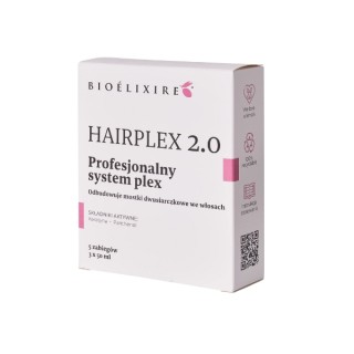 Професійний відновлювальний засіб BioElixire Hairplex 2.0 для пошкодженого волосся 3x50 мл