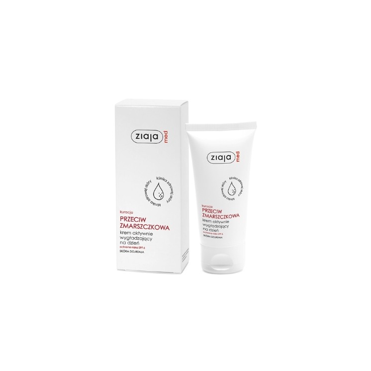 Ziaja Med Anti-wrinkle treatment Actively smoothing face cream for the day 50 ml