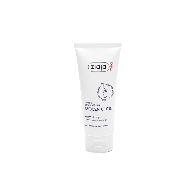 Ziaja Med Ultra-hydraterende behandeling met 10% ureum Handcrème voor droge huidstoornissen 100 ml