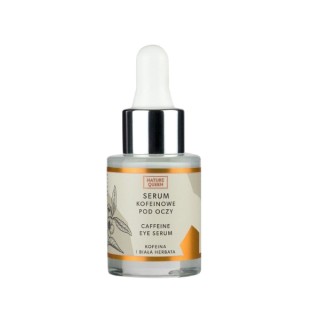 Сироватка для шкіри навколо очей Nature Queen Caffeine з кофеїном та білим чаєм 10 мл