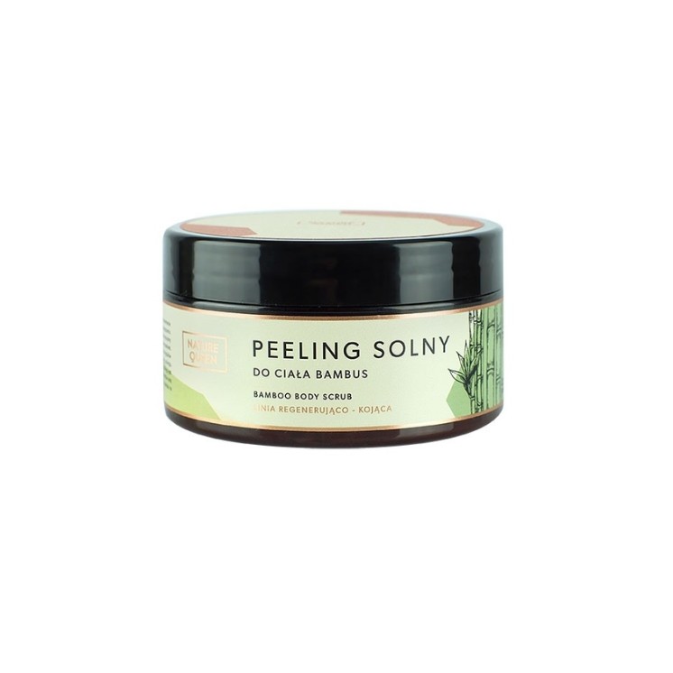 Nature Queen Peeling solny do ciała Bambus 250 g