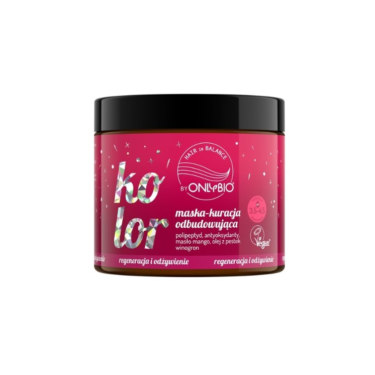 ONLYBIO Hair in Balance - відновлювальна маска 280 мл