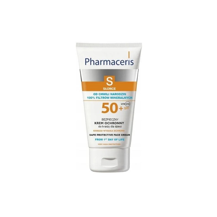 Сонцезахисний крем Pharmaceris S Safe для дітей від народження SPF50 + 50 мл
