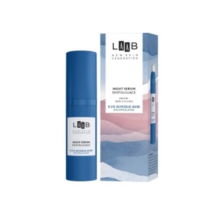 Нічна відлущувальна сироватка для обличчя AA LAAB AM:PM Skin Cycling 30 мл