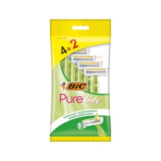 BIC Pure Lady Rasierer, 6 Stück