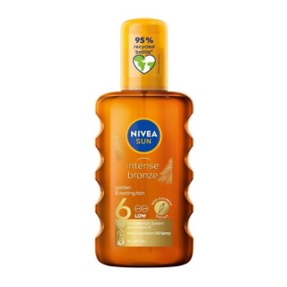 Nivea Sun Intense Bronze Sunscreen Oil SPF6 200ml