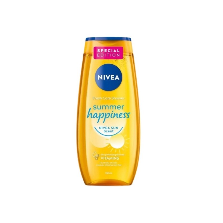 Nivea Fresh Care Shower Summer Happiness Żel pod prysznic 250 ml
