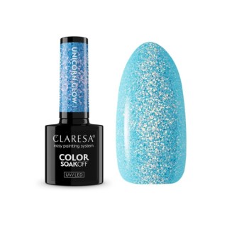 Claresa Unicorn Glow Lakier hybrydowy do paznokci /1/ 5 g 