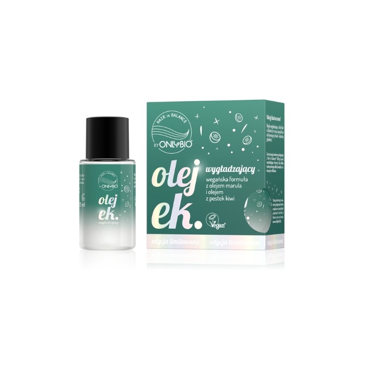 Олія для розгладжування волосся OnlyBio Hair in Balance з ківі 20 мл