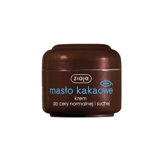 Крем для обличчя Ziaja з маслом какао для нормальної та сухої шкіри 50 мл