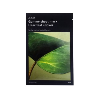 Abib Gummy Sheet Mask Heartleaf Sticker nawilżająca Maska w płachcie 27 ml