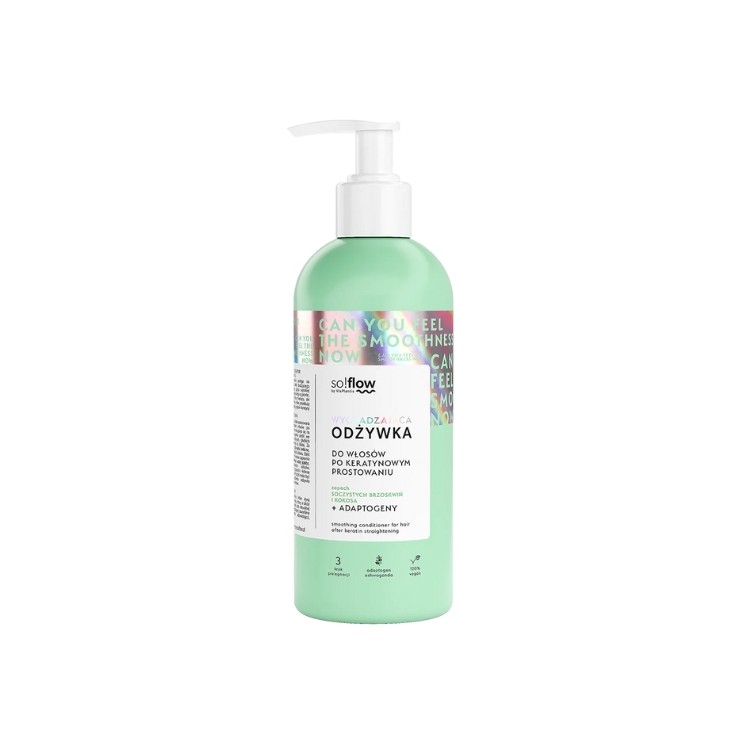 So!flow Smoothing Conditioner for hair after keratin straightening 400 ml