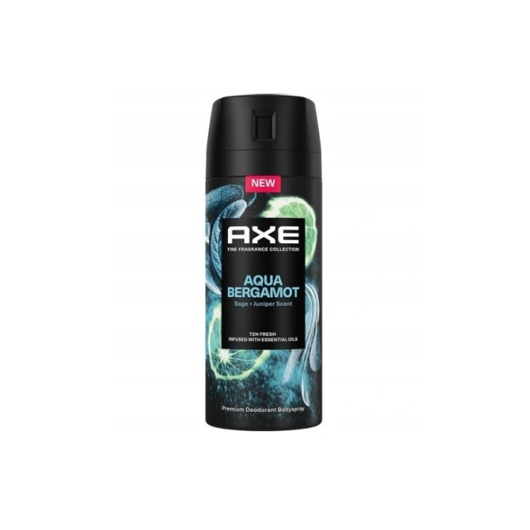 Axe Dezodorant w spray'u Aqua Bergamot 150 ml