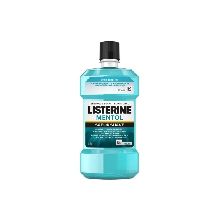 Listerine Płyn do płukania jamy ustnej Mentol Zero Alcohol 250 ml