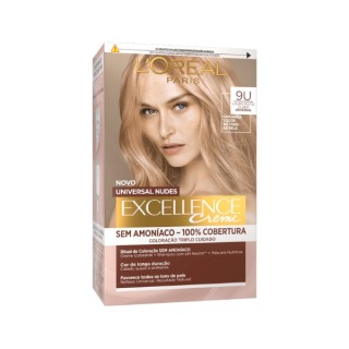L'oreal Excellence Nudes Farba do włosów /9U/ Bardzo Jasny Blond
