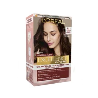 L'oreal Excellence Nudes Farba do włosów /3U/ Ciemny Braz