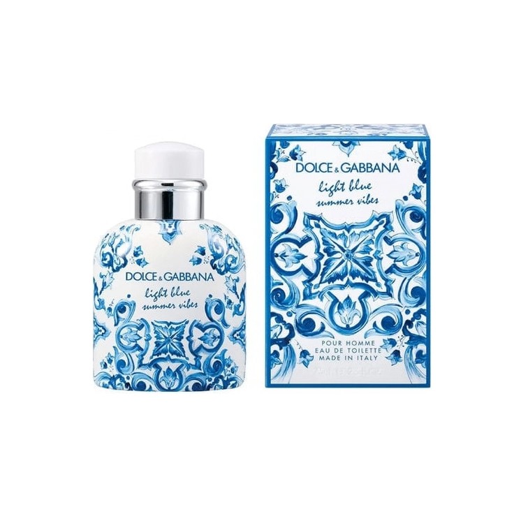 Dolce & Gabbana Light Blue Summer Vibes Woda toaletowa dla mężczyzn Edycja limitowana 125 ml
