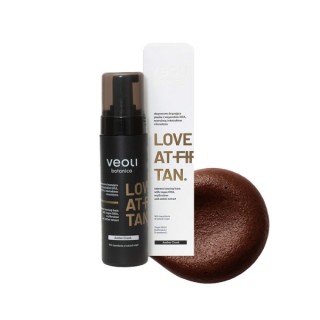 Veoli Botanica Love At First Tan ekspresowa Pianka brązująca do ciała karmlowy odcień Amber Crush 200 ml