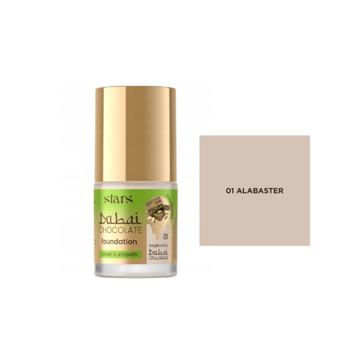 Stars from the stars Dubai Chocolate Foundation для обличчя /01/ Alabaster 25 г