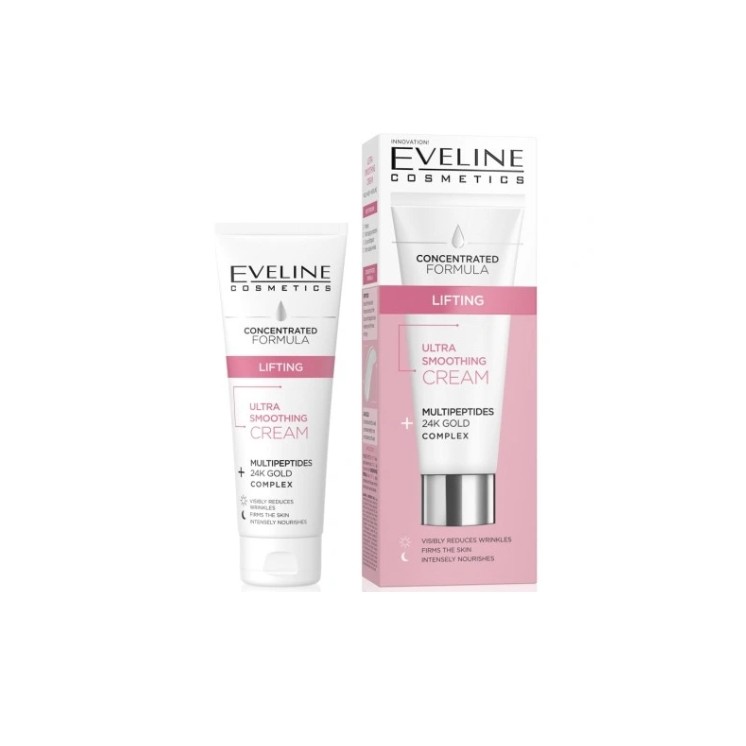 Eveline Concentrated Formula Ultra Lifting wygładzający Krem do twarzy Multipeptydy 50 ml