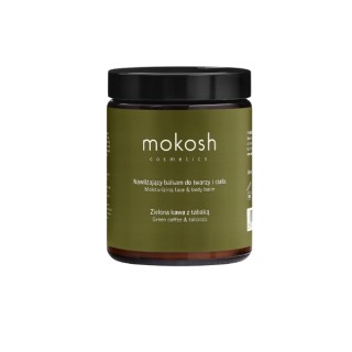 Mokosh nawilżający Balsam do ciała Zielona kawa i Tabaka 180 ml