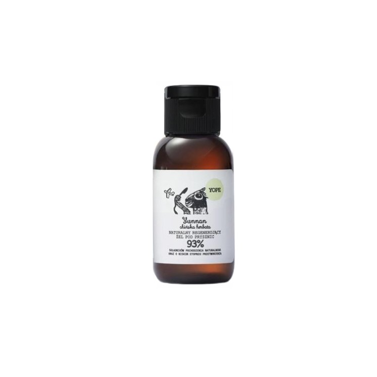 YOPE Żel pod prysznic Chińska herbata Yunnan Mini 40 ml