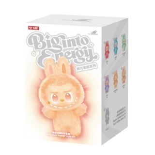 Оригінальний плюшевий кулон LABUBU Pop Mart Labubu The Monsters Big Into Energy Series + QR-код 1 шт.