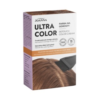 Joanna Ultra Color Farba na odrosty Od ciemny blond do jasny brąz 1 sztuka