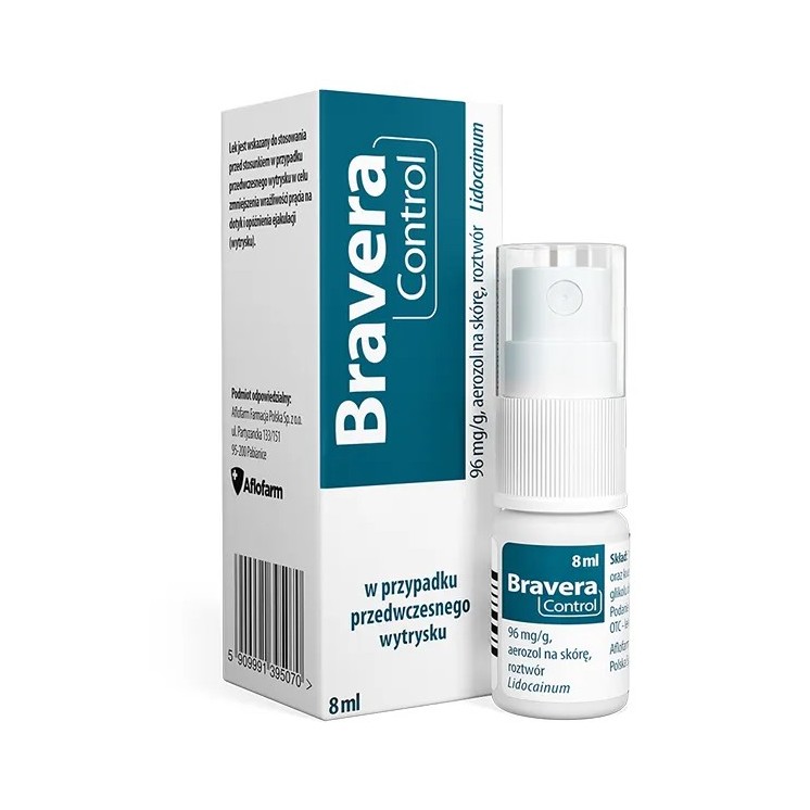 Bravera Control aerozol na skórę 8 ml
